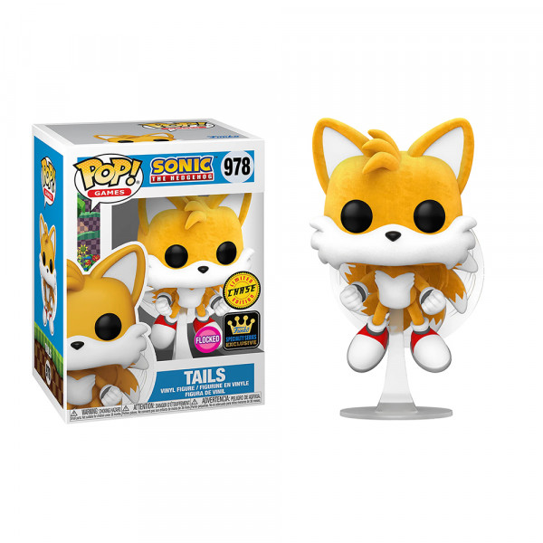Funko POP! Games Sonic the Hedgehog: Tails (978) (Flocked Chase Limited Edition)